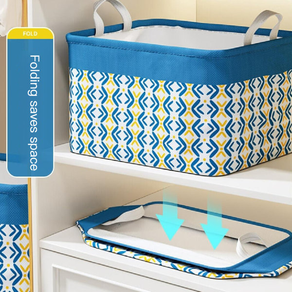 Dakota Fields Wardrobe Storage Fabric Basket Wayfair Canada